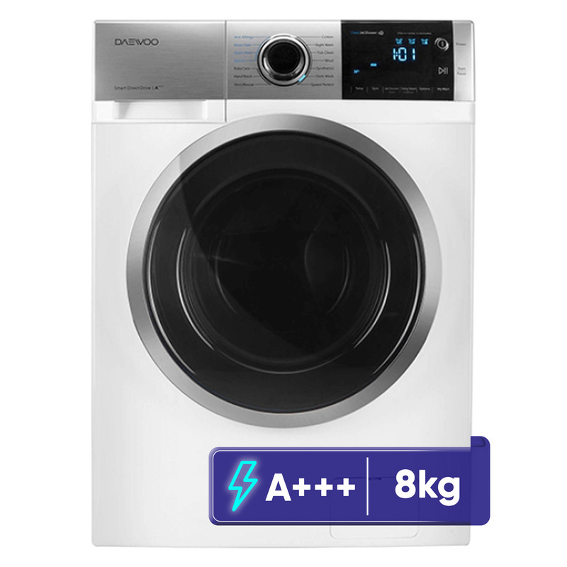 ماشین لباسشویی 8 کیلوگرم اتوماتیک دوو مدل LM-850WS